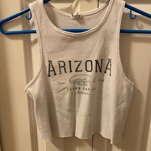 Garage Arizona White Tank Top